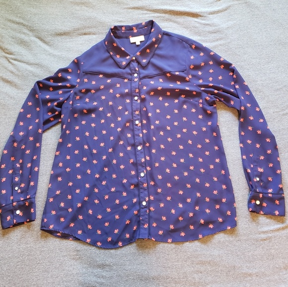 MODCLOTH Still Indie You Pearl Snap Shirt - Picture 6 of 8
